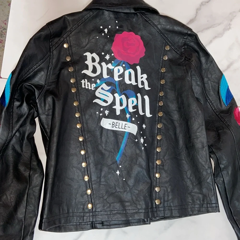 Disney - Beauty and the Beast Faux Leather Jacket